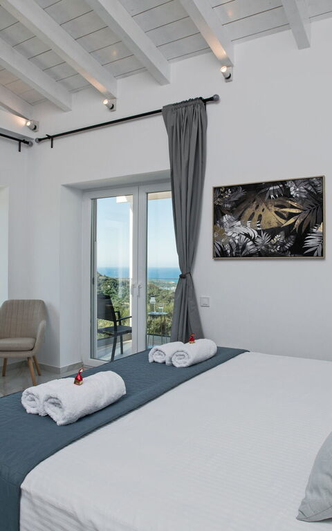 Villa Sunset: chambre à coucher