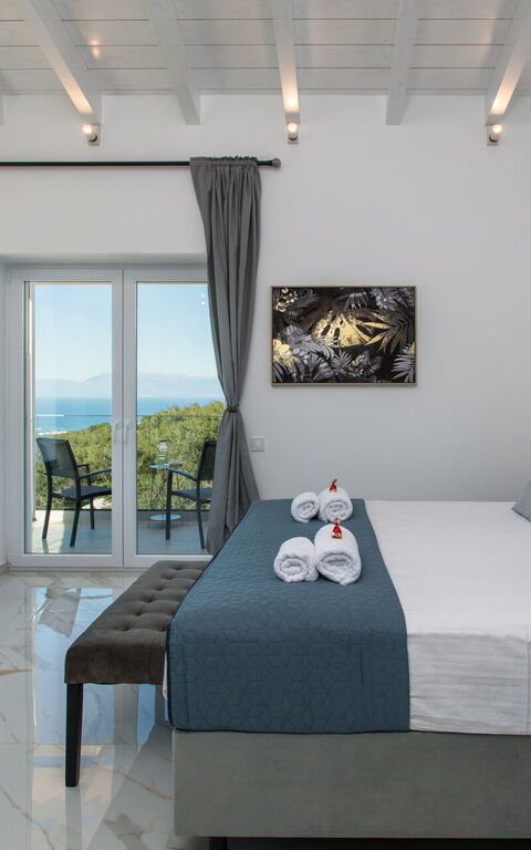 Villa Sunset: chambre à coucher