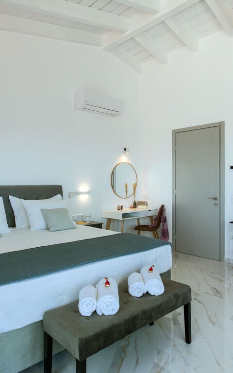 Villa Sunset: chambre à coucher