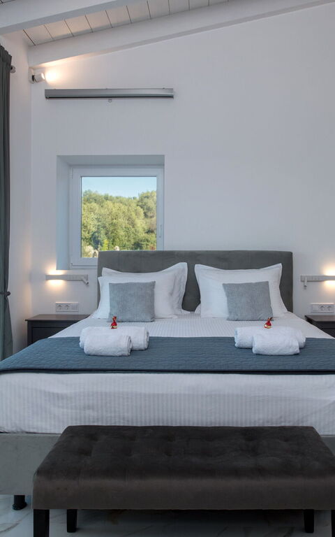 Villa Sunset: chambre à coucher