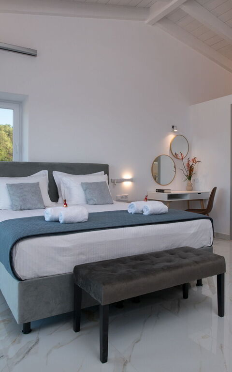 Villa Sunset: chambre à coucher