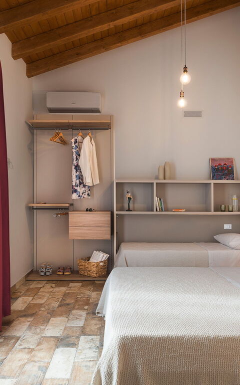 Villa Sike: chambre à coucher