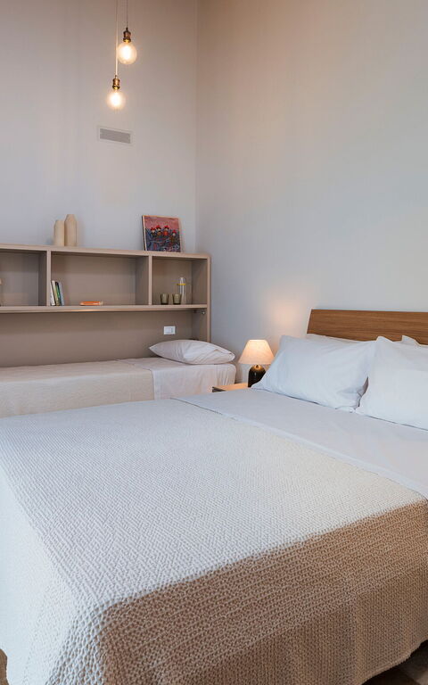 Villa Sike: chambre à coucher