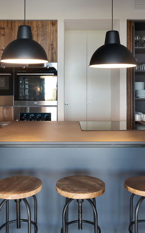 Villa Zigulì: Cuisine, Salle à manger