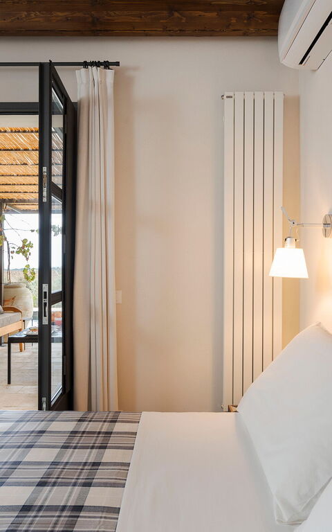 Villa Zigulì: chambre à coucher