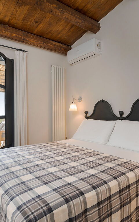 Villa Zigulì: chambre à coucher