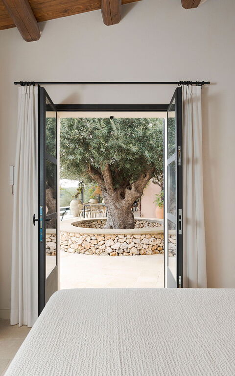 Villa Zigulì: chambre à coucher