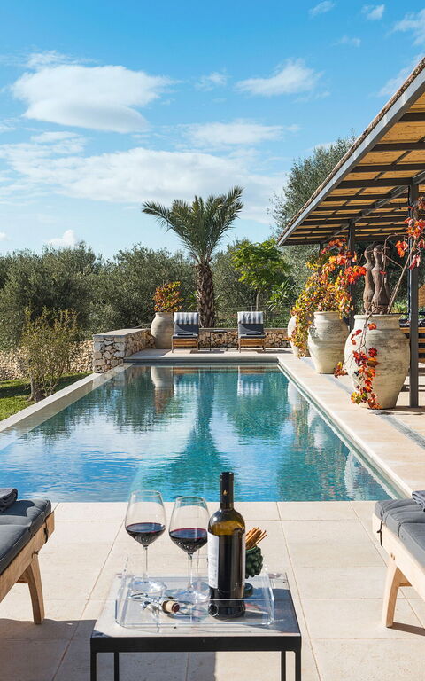 Villa Zigulotto: bassin, Extérieur, Extérieurs, Vues