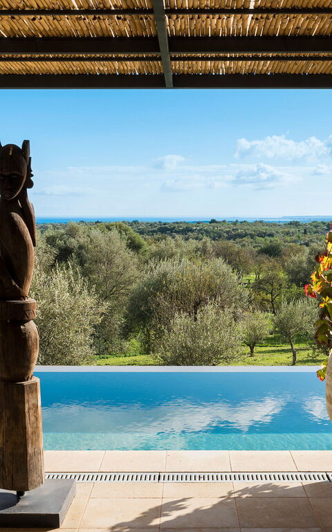 Villa Zigulotto: bassin, Extérieur, Extérieurs, Vues