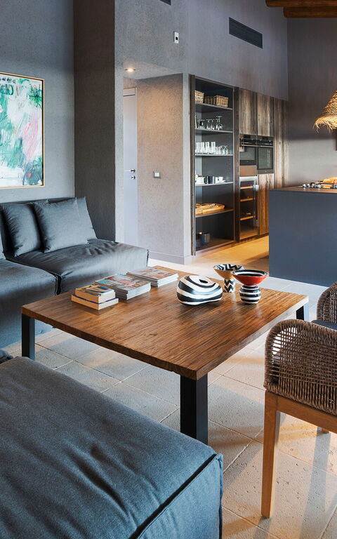 Villa Zigulotto: Salon