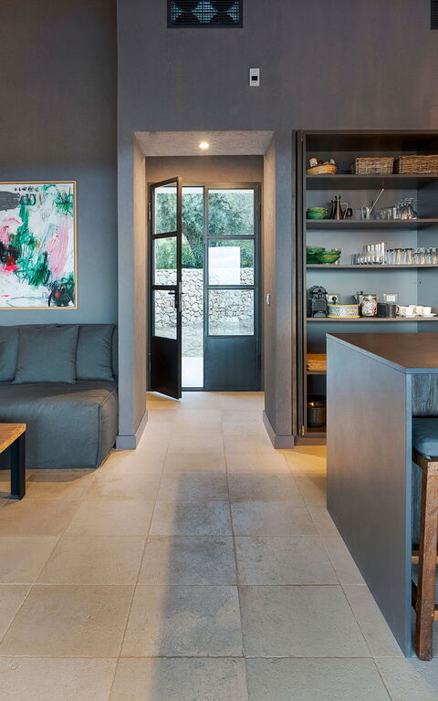 Villa Zigulotto: Cuisine, Salon