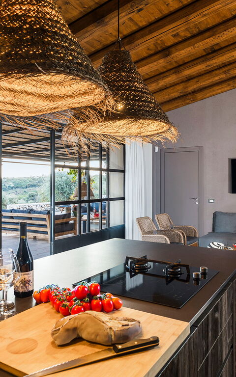 Villa Zigulotto: Cuisine, Salon