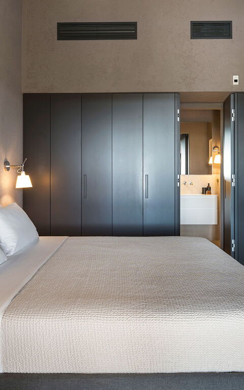 Villa Zigulotto: chambre à coucher