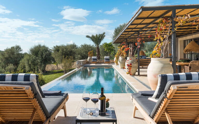 Villa Zigulotto: bassin, Extérieur, Extérieurs, Vues