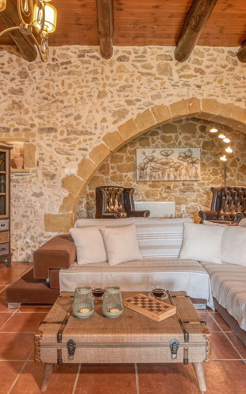 Villa Dimmare: Salon