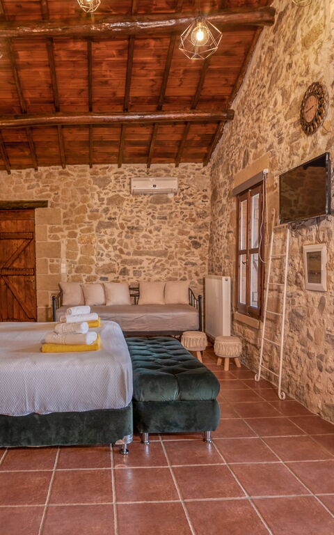 Villa Dimmare: chambre à coucher