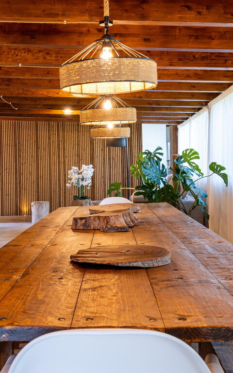 Villa Sole Tra i Ginepri: Salle à manger, Salon