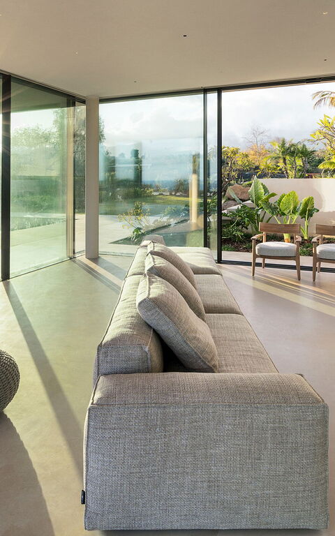 Villa Hermosa: Salon