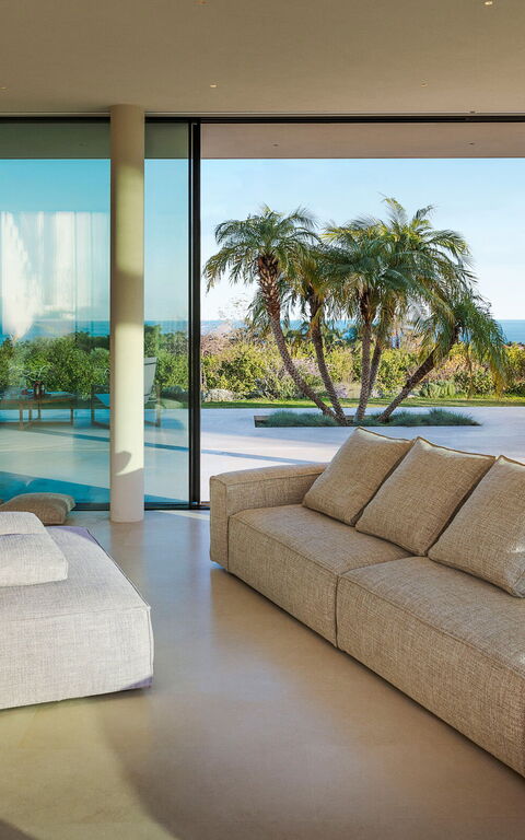 Villa Hermosa: Salon