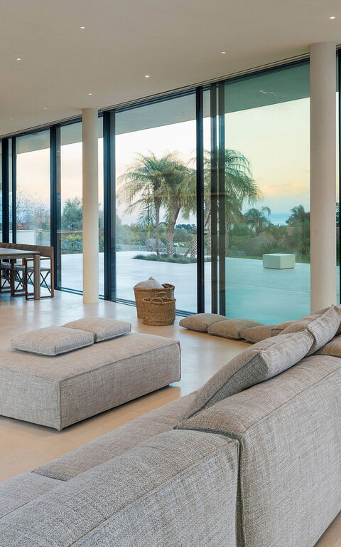 Villa Hermosa: Salon