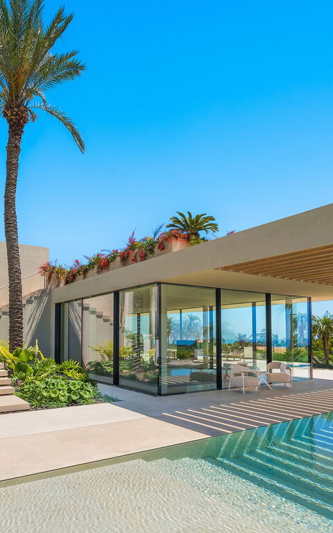 Villa Hermosa: bassin, Extérieur, Extérieurs