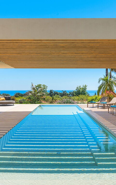 Villa Hermosa: bassin, Extérieur, Extérieurs