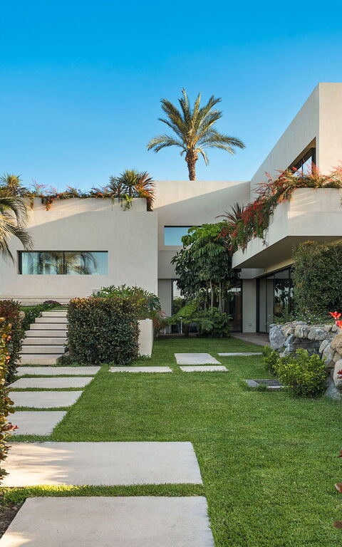 Villa Hermosa: Jardin