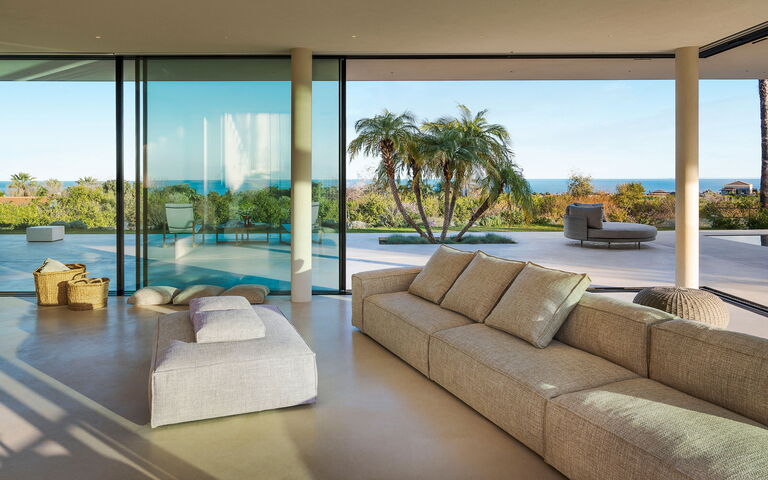 Villa Hermosa: Salon