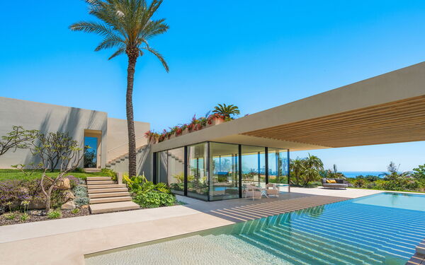 Villa Hermosa: bassin, Extérieur, Extérieurs