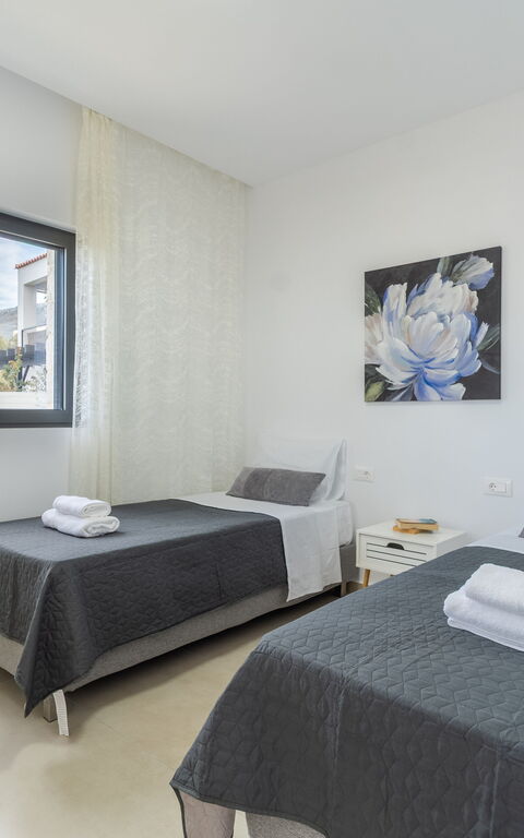 Villa Blini: chambre à coucher