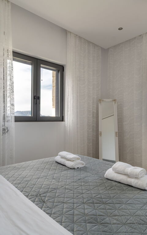 Villa Blini: chambre à coucher