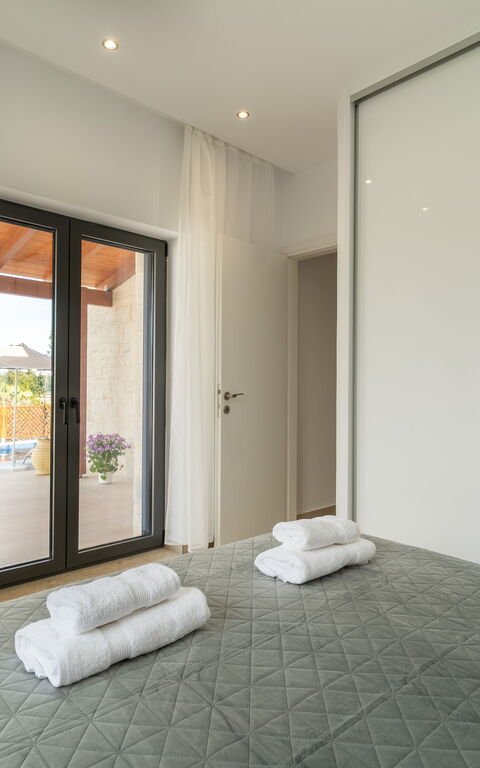 Villa Blini: chambre à coucher