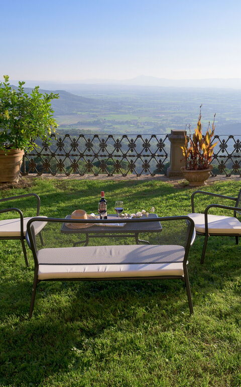 Villa Laparelli Pitti: Jardin