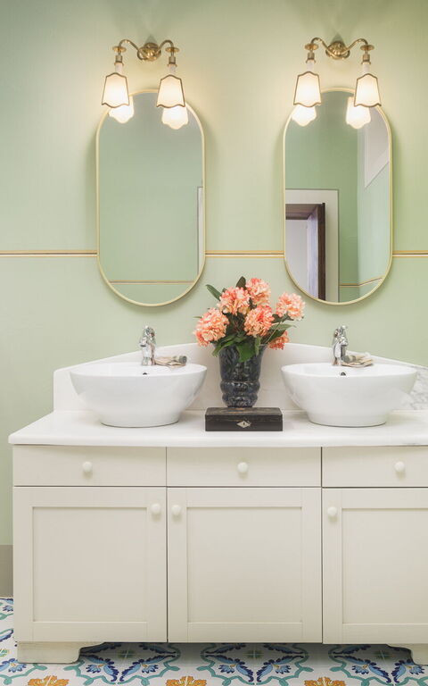 Villa Laparelli Pitti: Salle de bain