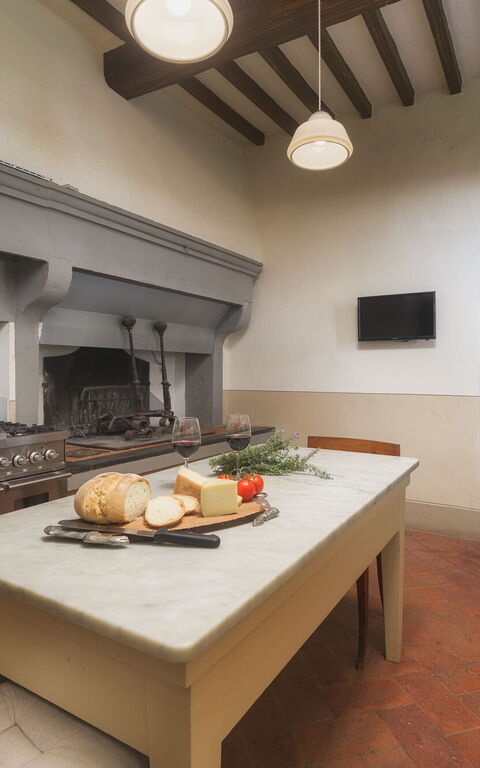 Villa Laparelli Pitti: Cuisine