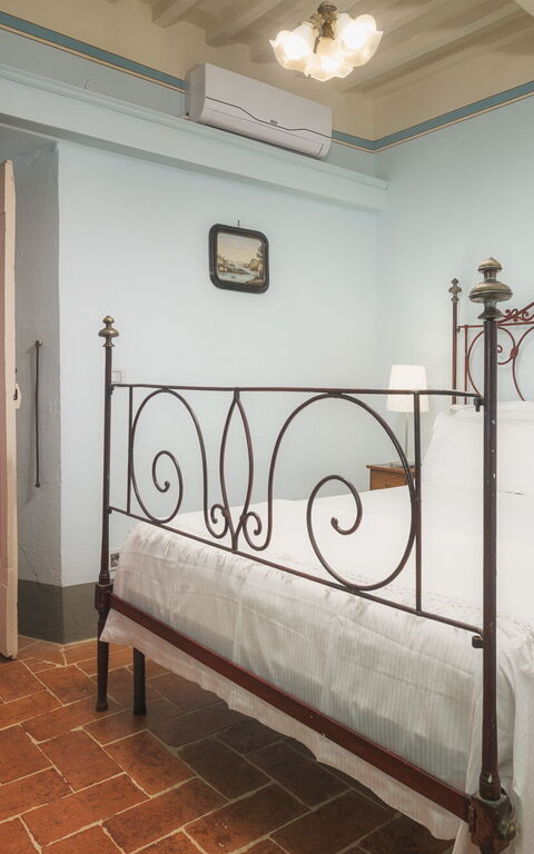 Villa Laparelli Pitti: chambre à coucher
