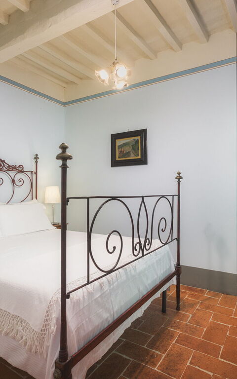 Villa Laparelli Pitti: chambre à coucher