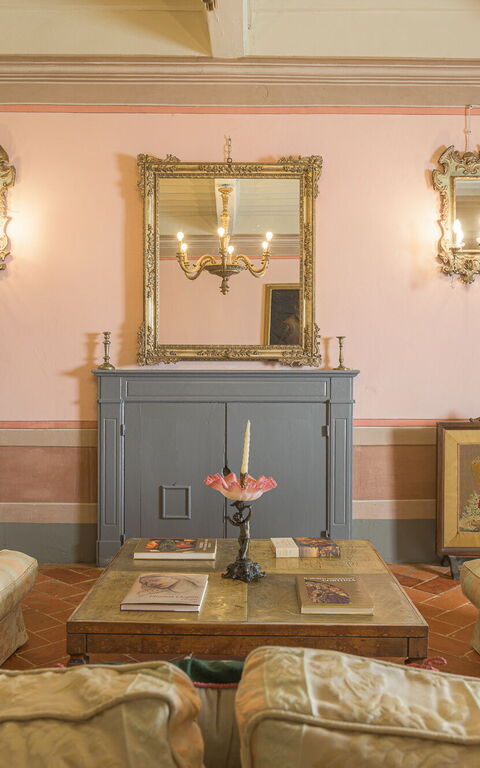 Villa Laparelli Pitti: Salon