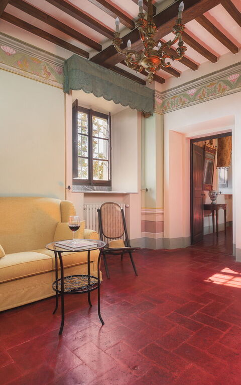 Villa Laparelli Pitti: Salon