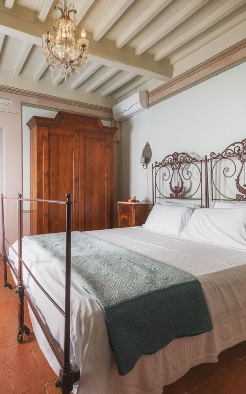 Villa Laparelli Pitti: chambre à coucher