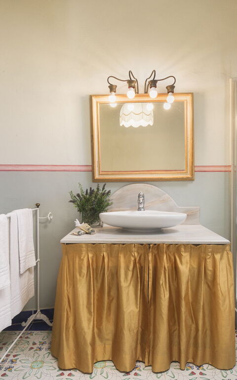 Villa Laparelli Pitti: Salle de bain