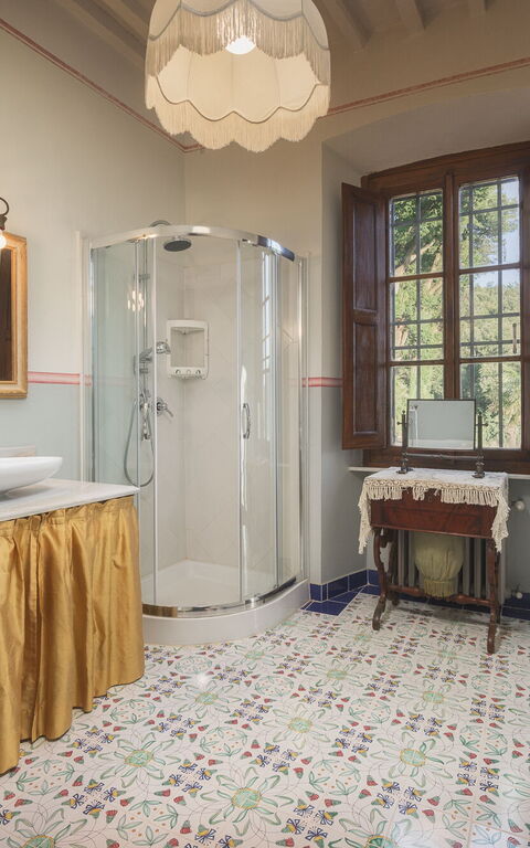 Villa Laparelli Pitti: Salle de bain