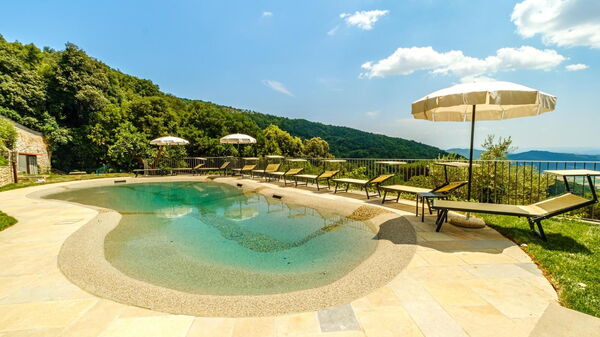 Villa Laparelli Pitti: bassin, Extérieur, Extérieurs