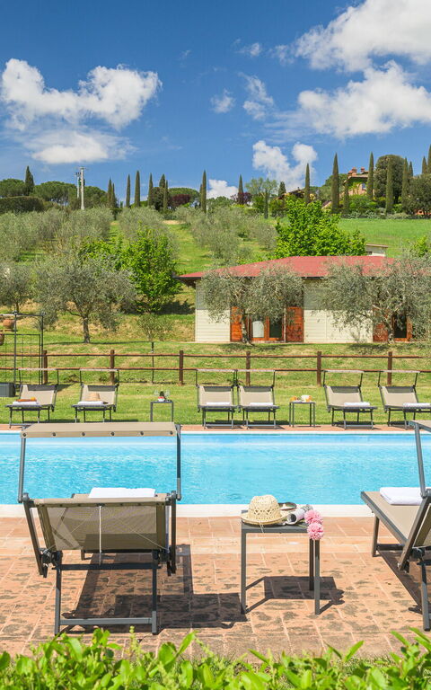 Villa la Contea: bassin, Extérieur, Extérieurs, Vues