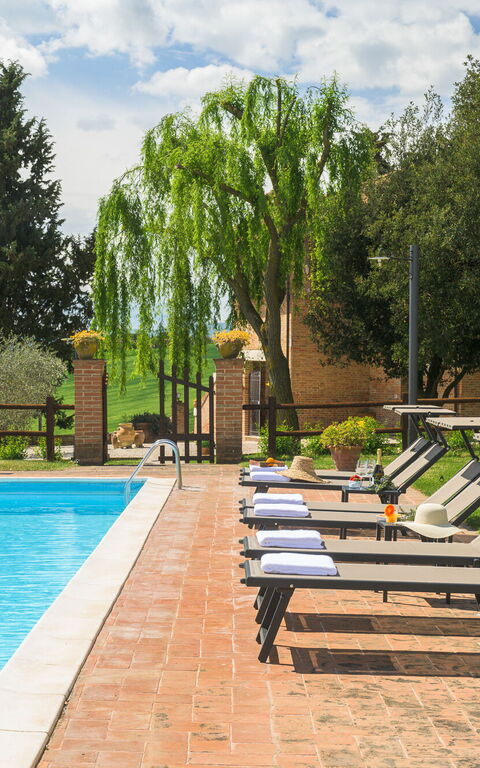 Villa la Contea: bassin, Extérieur, Extérieurs