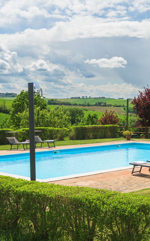 Villa la Contea: bassin, Extérieur, Extérieurs, Jardin, Vues