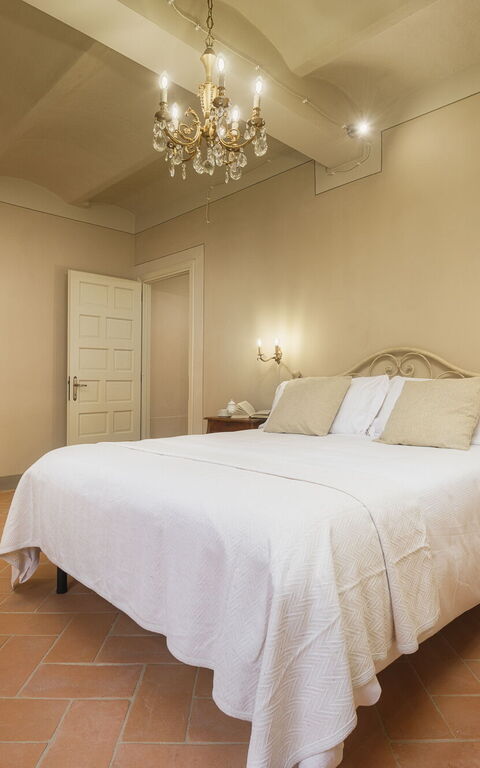 Villa la Contea: chambre à coucher