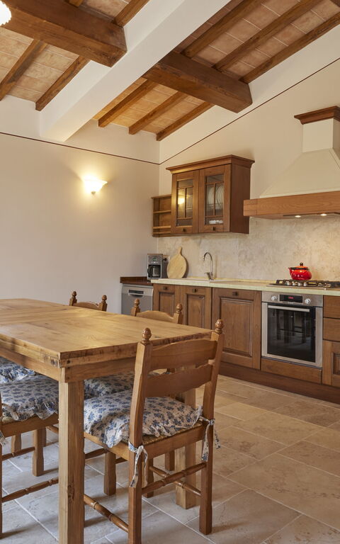 Villa Vigneto: Cuisine, Salle à manger