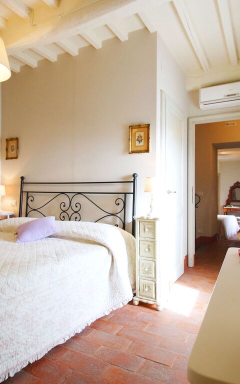 Villa Le Corchie: chambre à coucher