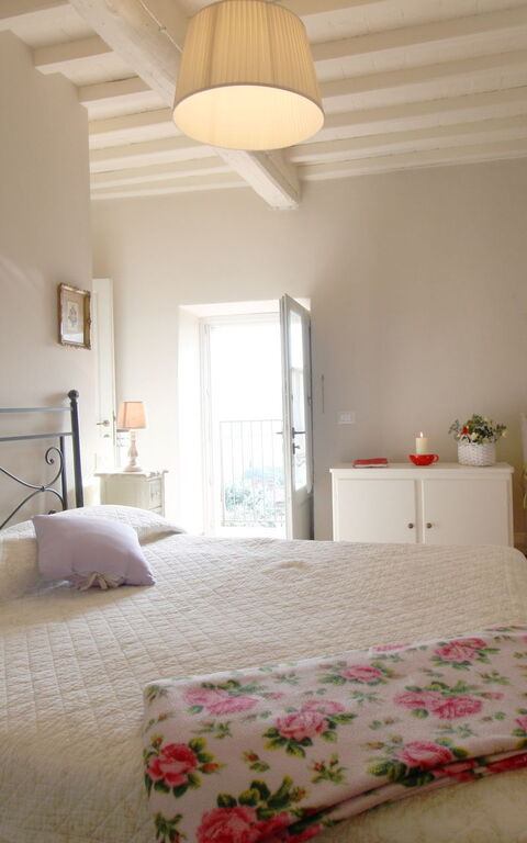 Villa Le Corchie: chambre à coucher
